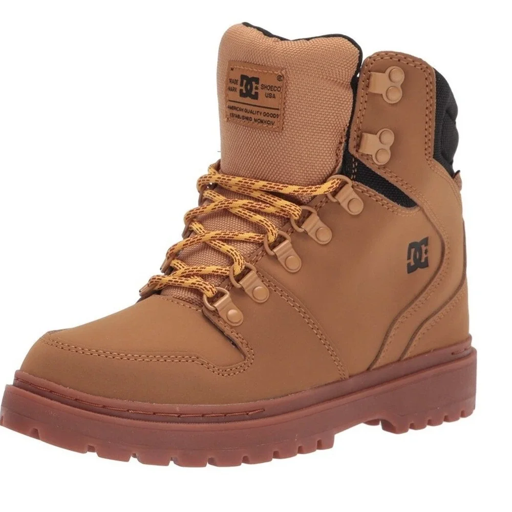 DC Shoes Men's Snow Boot Color Wheat/black Size 7.5 NEW‎